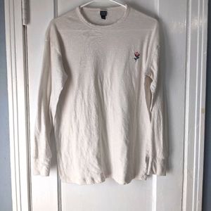 Wild fable cream rose long sleeve